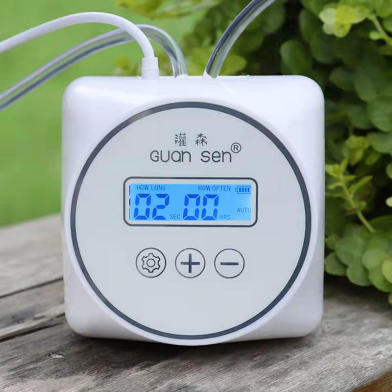 Smart Garden System - نظام مؤقت لمضخة مياه الري بالتنقيط