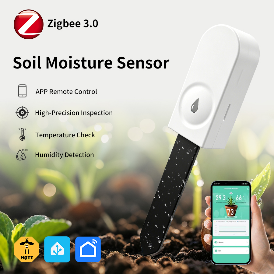 App Smart Garden - جهاز استشعار رطوبة التربة الذكي Tuya