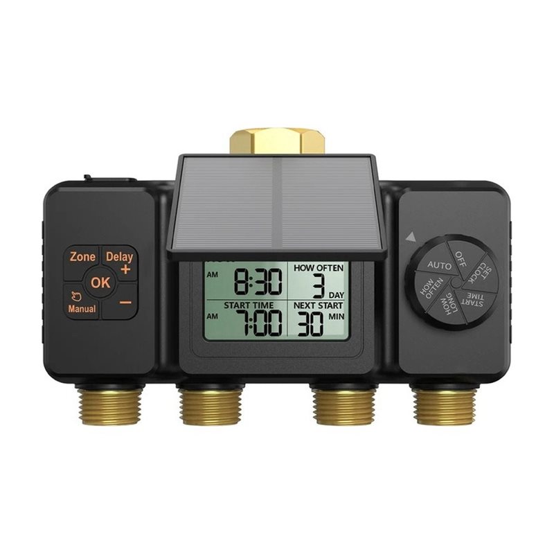 Smart Garden Tap Timer - PHFU-جهاز توقيت للري بالطاقة الشمسية، نظام