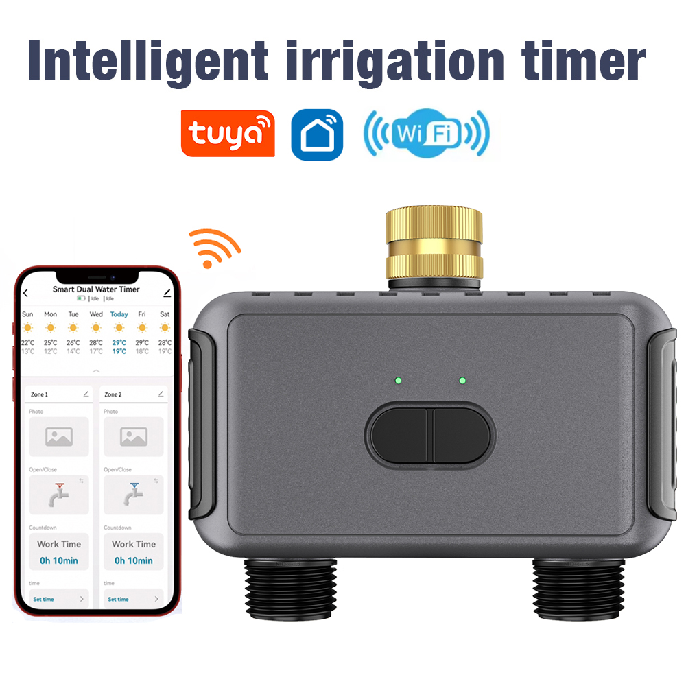 Tuya WiFi مؤقت للمياه الذكية 2 - مراجعة Smart Garden Sphagnum Moss وسعره