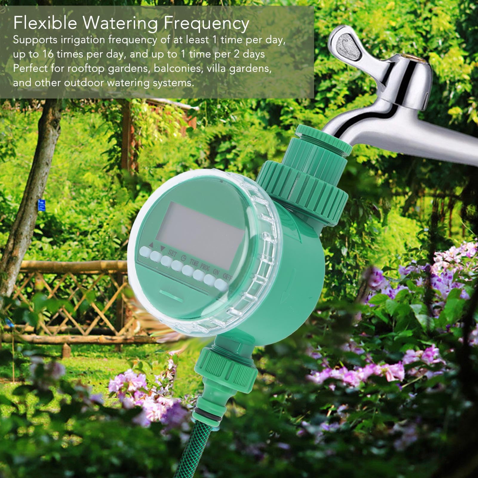 الموقت الإلكتروني لسقي الحدائق - مراجعة Smart Garden Tap Timer وسعره