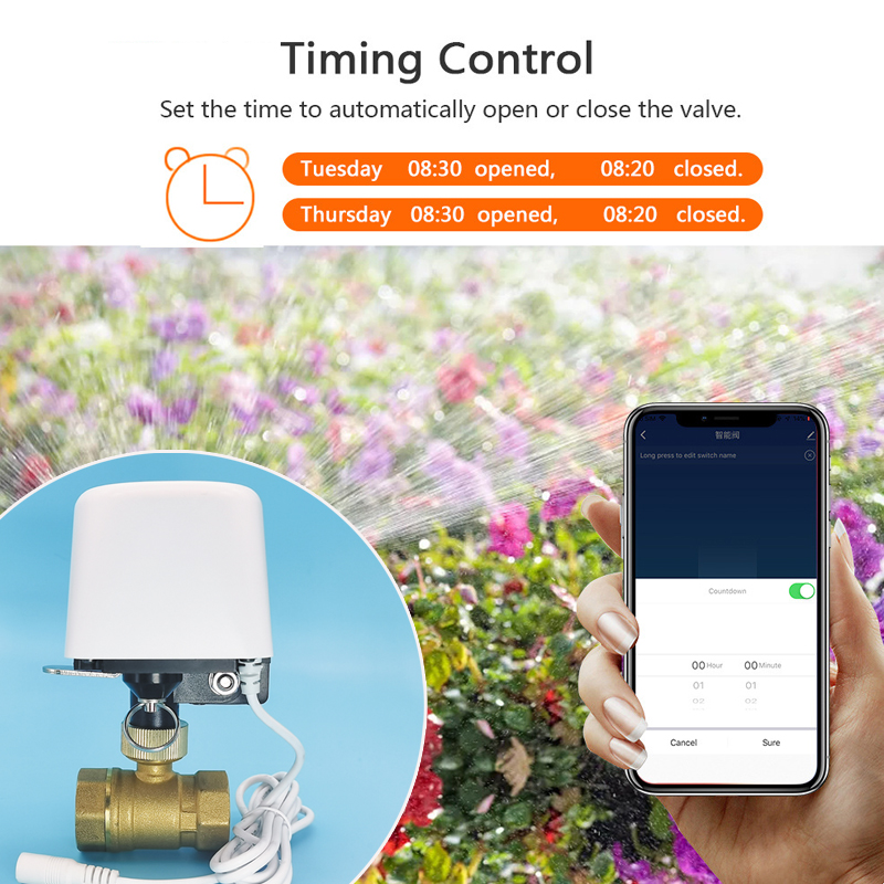 صمام مياه ذكي 1/2 بوصة 3/4 بوص - مراجعة Smart Garden Tap Timer وسعره