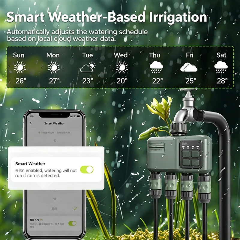 نظام ري ذاتي للنباتات مع مؤقت  - مراجعة Smart Garden System وسعره