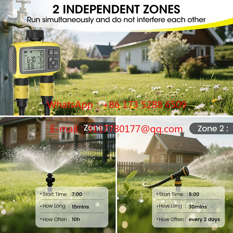 WAP01 مؤقت ري الحدائق بشاشة عر - مراجعة Smart Garden System وسعره