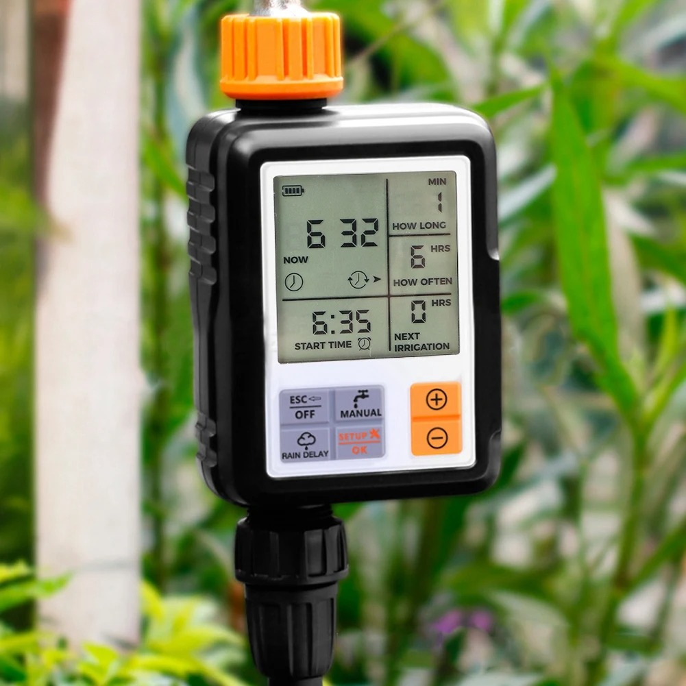 مؤقت ري إلكتروني للحدائق، شاشة - مراجعة Smart Garden System وسعره