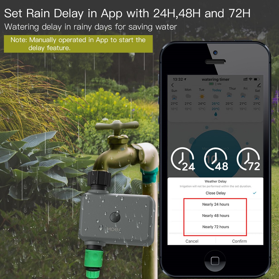 جهاز برمجة الري الآلي للحدائق  - مراجعة Smart Garden Tap Timer وسعره