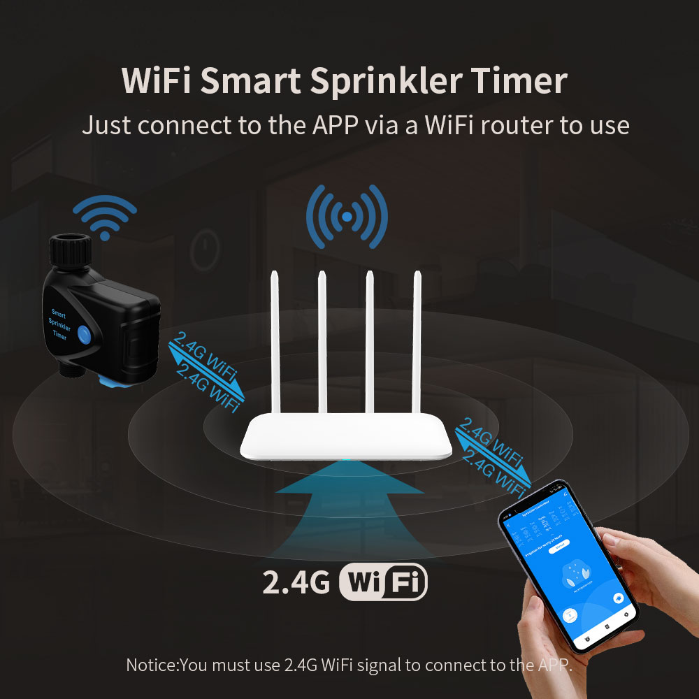جهاز تويا واي فاي الذكي مع قيا - مراجعة Smart Garden Watering System وسعره