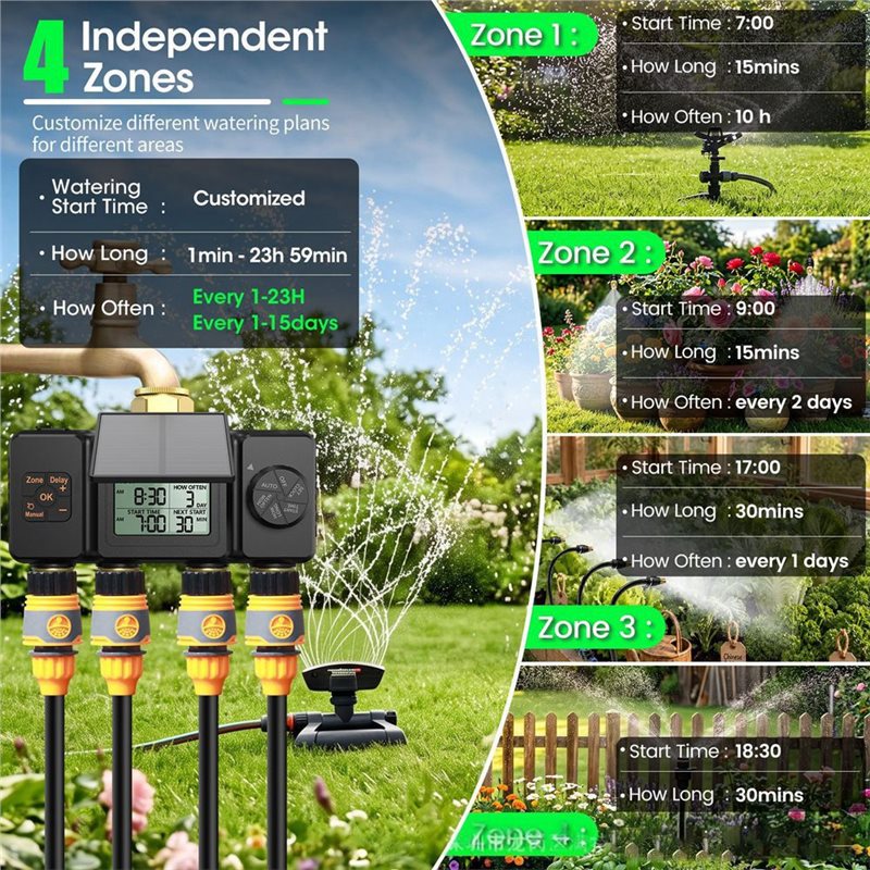 B97A-BSP3/4 جهاز توقيت للري با - مراجعة Smart Garden Tap Timer وسعره