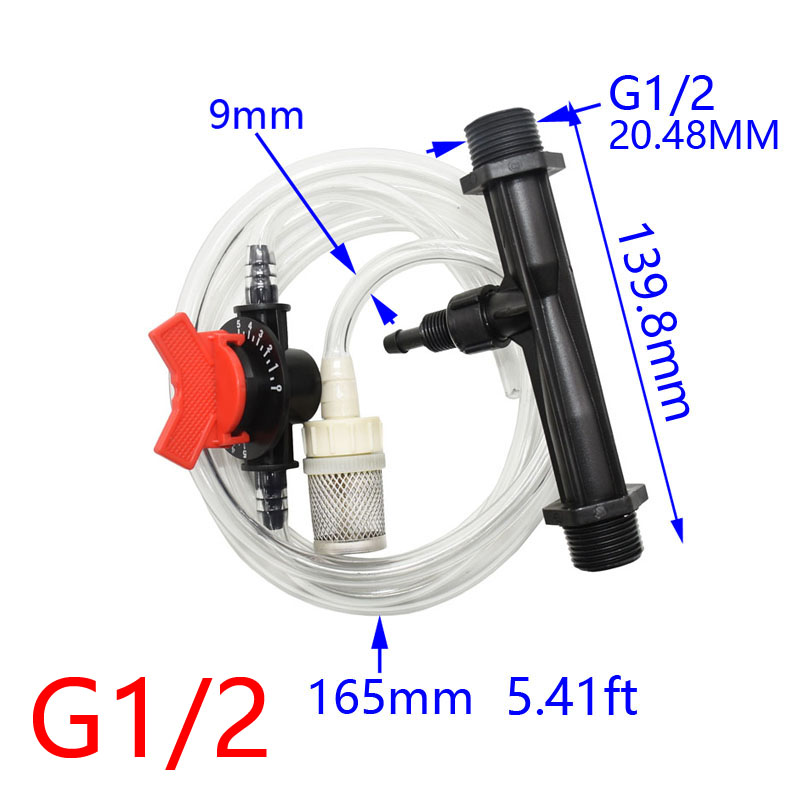حاقن فنتوري 3/4 1/2 نظام الري  - مراجعة Smart Garden Watering System وسعره