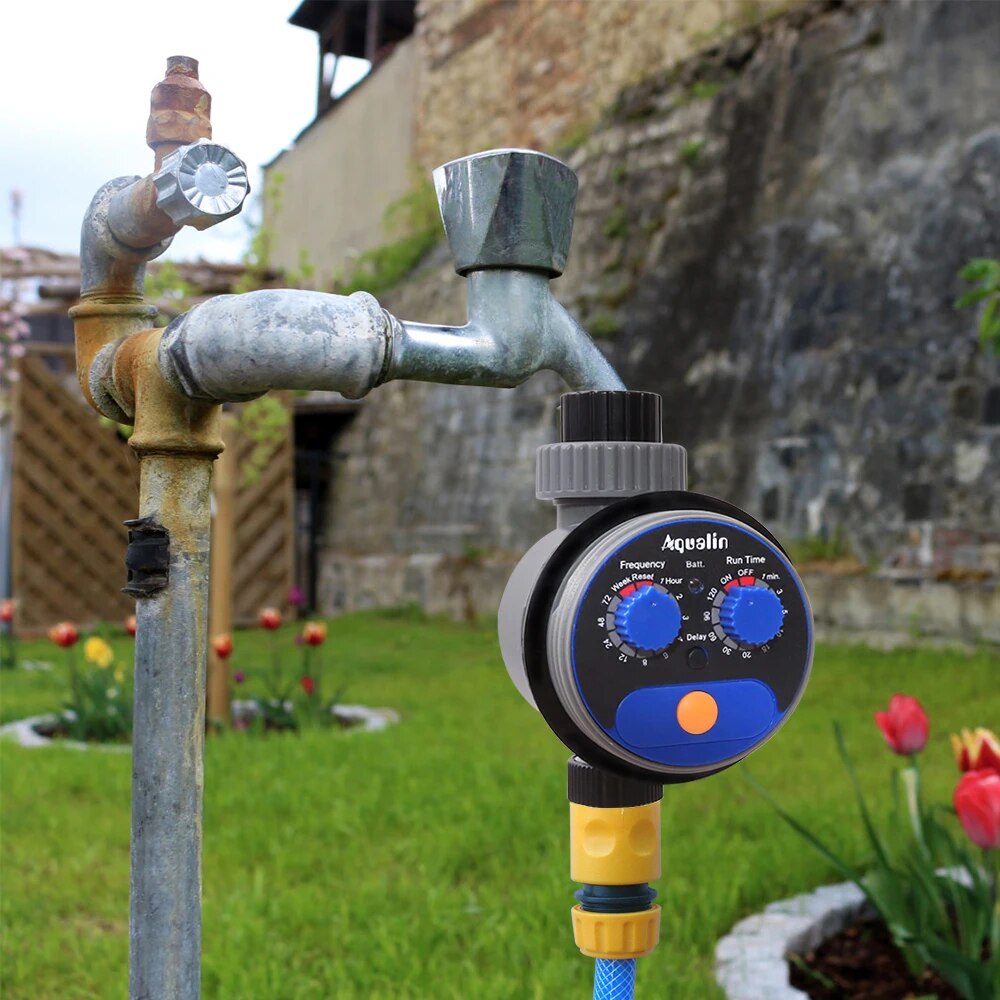 جهاز توقيت الري الأوتوماتيكي ل - مراجعة Smart Garden Tap Timer وسعره